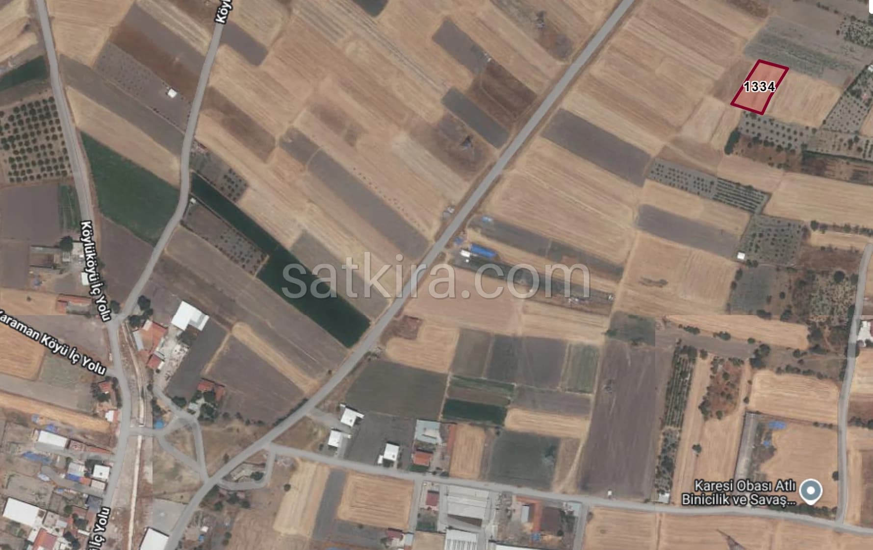 YOLA YAKIN TARLA 1350M2